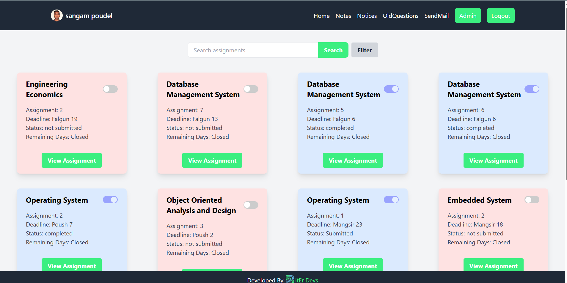 Assignment Management